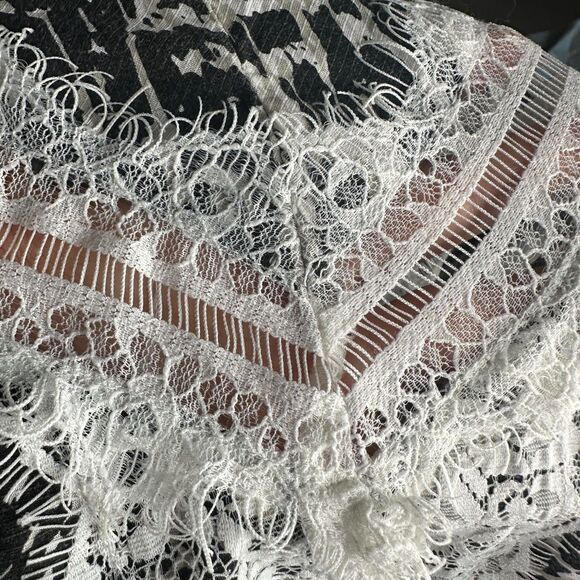 Suboo Abstract Lace Slip Dress | Midi Slip Dress Size 4 AU8 UK8 Lingerie Look - Picture 12 of 14